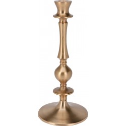 JK Home Decor - CANDLE HOLDER 12X27CM GOLD 105156