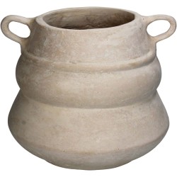 JK Home Décor - Κασπώ από Πεπιεσμένο Χαρτί Λευκό 22x14.5cm 3770
