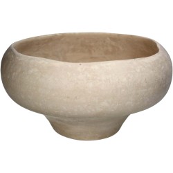 JK Home Décor - Κασπώ από Πεπιεσμένο Χαρτί Λευκό 26x13.5cm 3771